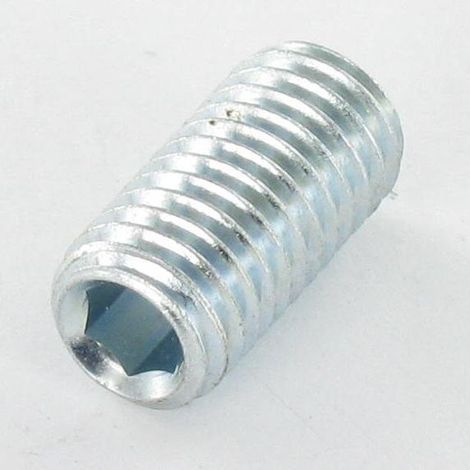 Vis métaux Sans tête six pans creux (sthc) Clé de 3 HC3 M6X45 Bout plat Acier zingué-1 pièce