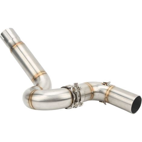 Tuyau intermédiaire d'échappement en acier inoxydable, conception coudée, remplacement sans fuite pour Benelli TRK502 2017 – 2020 (1/5)