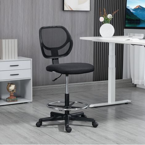 MEUBLIV Sedia da ufficio 59x61x93-113 cm nera, altezza regolabile, senza braccioli (1/5)