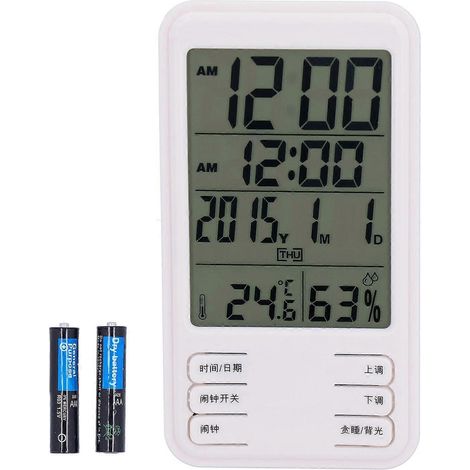 Hochpräzises elektronisches Digitalthermometer für den Haushalt – Temperatur- und Feuchtigkeitsmesser