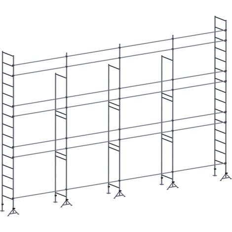 Echafaudage ES49 maçon 104 m² Lisses structure