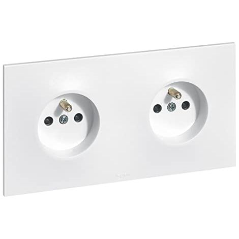 Legrand Neptune presa doppia bianca 16 ampere (1/4)