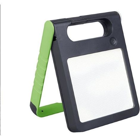 LUTEC - lampada solare portatile da esterno - IP44 - 180lm - 4000K - PADLIGHT 6907701339 verde