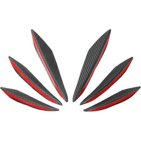 Robuster Frontstoßfänger, dekorativer Halbmonddiffusor, Heckspoilerlippe – 6-teiliges Tuning-Zubehör.
