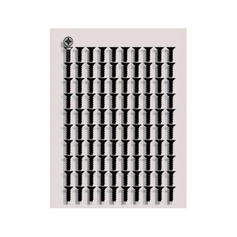 Sachet de 100 vis plastites N7 SOMFY