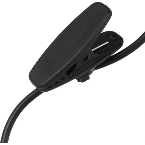 Écouteur-casque avec microphone et bouton PTT pour talkie-walkie Kenwood, BAOFENG UV-5R et Retevis (prise K). (1/5)