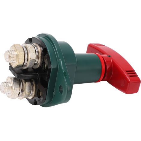 Interrupteur de déconnexion de batterie 12 V/24 V, coupe-circuit rotatif, produit électrique pour voitures et bateaux (1/5)