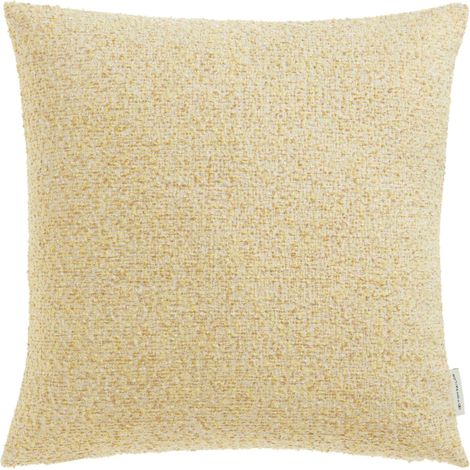 TOM TAILOR Zierkissenhülle BOUCLÉ - 1 Stück 45x45 cm, Gelb