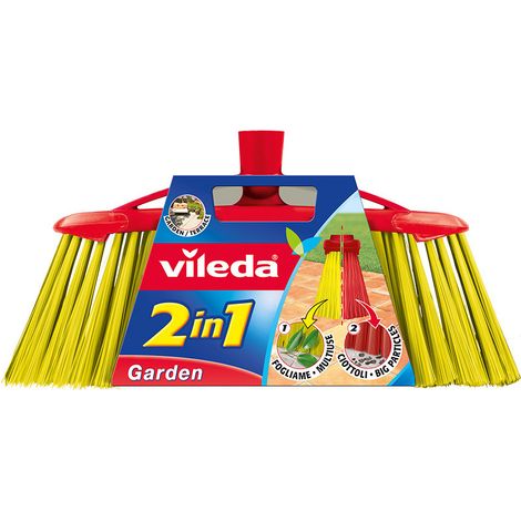 Garden 2 in 1 Outdoor Besen Ersatz 112091 Vileda