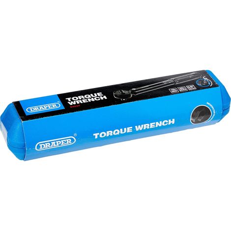 Draper 3/8" Square Drive Ratchet Torque Wrench 10-80 Nm (88.5-708 in-lb) Model 64534