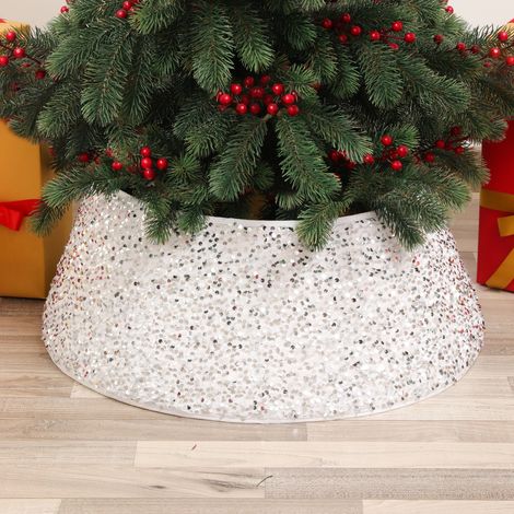 Décoration de sapin de Noël, anneau de Noël rond pliable pour sapin artificiel, décoration de vacances, décoration d'intérieur (1/5)