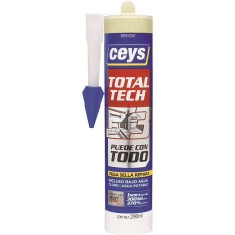 Adhesivo sellador polim 290 ml bei total tech xpress ceys