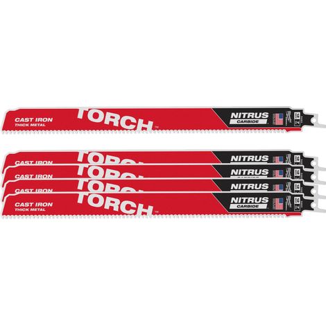 Sägeblatt milwaukee brzeszczot s tct torch nitrus 300 mm 25 mm