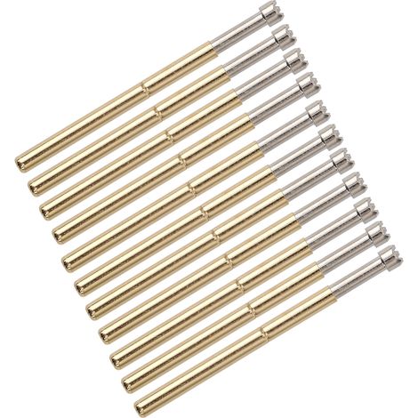 100 Piquets de Test Ressort Pointe de Contact 9 Griffes 2mm Sonde de Précision Lot Industriel P125-H (1/5)