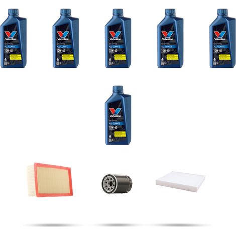 Kit tagliando 3 FILTRI e 6L OLIO compatibile con Volvo S70 2.5 106kw dal 1997 (1/5)