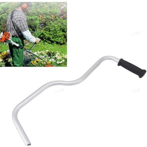 Guidon pour débroussailleuse Stihl FS 130 131 110 111 90 91 89 200 – Poignée ergonomique en aluminium – Réduit la fatigue du bas du dos (1/5)
