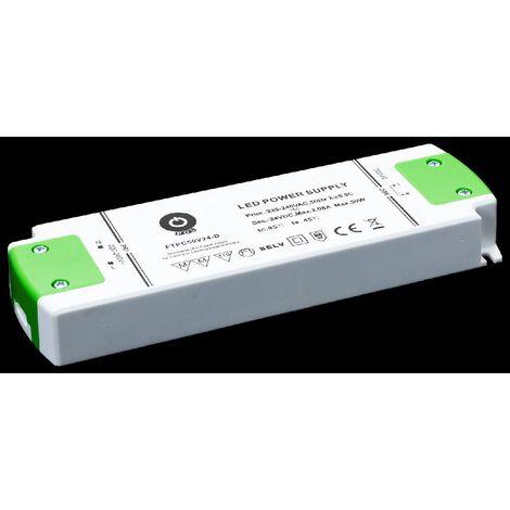 FTPC50V12-D: FTPC50V12-D: Alimentatore LED sottile ABC Lighting da 12 V 4,2 A con funzione di regolazione della luminosità - per mobili