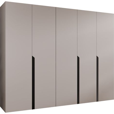 Armoire Hartford 582, Cachemire, 202x250x52cm, Portes d'armoire: Avec des charnières, Nombre d'étagères: 0 (1/5)