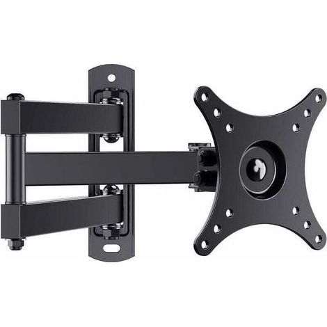 Support TV universel 10-32 pouces – Inclinable et rotatif – Charge max 20 kg – VESA 50x50/75/100 mm – Installation murale facile (1/5)