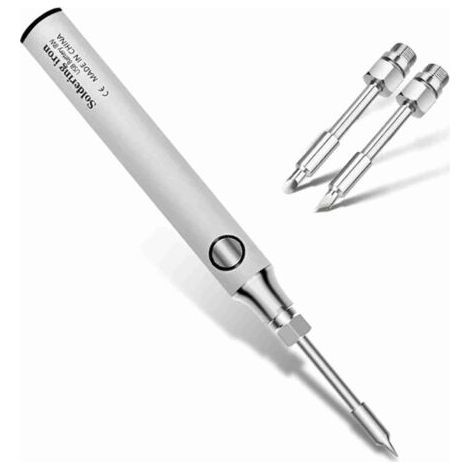 Fer à souder Compact sans fil, Rechargeable par USB, outils de soudage portables plus sûrs, stylo portatif pour bricolage à domicile (1/5)