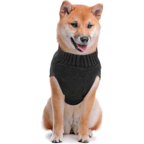 Pull chaud pour chat et chien (S, gris) (1/2)
