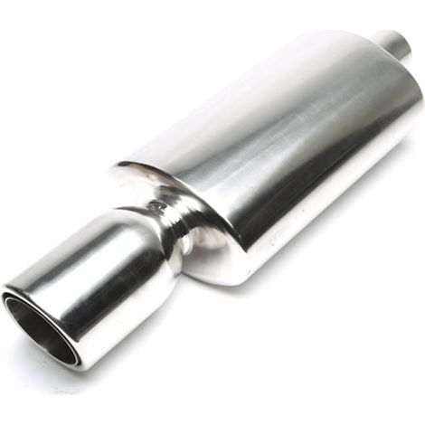 Silencieux arrière sport universel inox TA Technix 115 / 90mm rond / biseaute-27480602