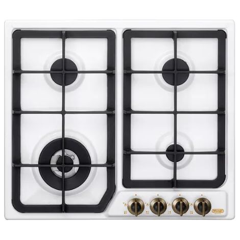De’Longhi BF 46 PRO plaque Blanc Intégré 60 cm Gaz 4 zone(s)