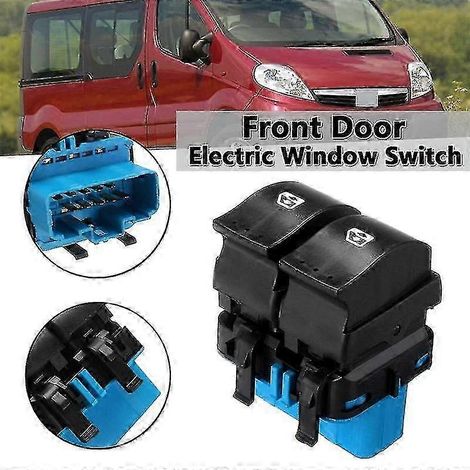 Interruptor de control de elevalunas eléctrico delantero derecho 8200108269 para Trafic 2 - NV400 Movano Vivaro Hwy