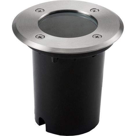 Lampada Faretto Carrabile da Terra in Alluminio e Acciaio Bauer