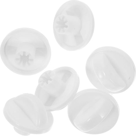 Boutons de Commande Pièces Résistantes Lot de 6 pour Ventilateur Électrique en Abs Compatibles Ambiance Estivale la Maison Bureau (1/5)
