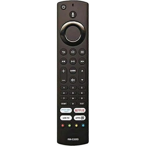 RM-C3253 Télécommande de remplacement ergonomique à commande vocale pour téléviseur JVC (1/5)