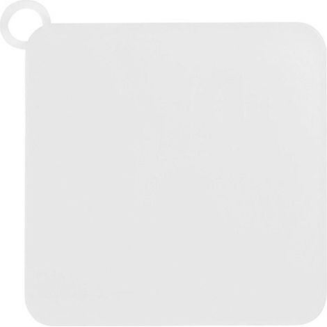 Couvre-Caniveau - Pour Caniveau de Salle de Bain - Anti-Odeur - En Plastique - 15 x 15 cm - Blanc/Gris Clair - 1 Pièce (1/5)