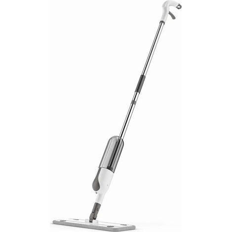 Spray Mop per Pavimenti e Finestre - Bianco e Grigio - 125 cm