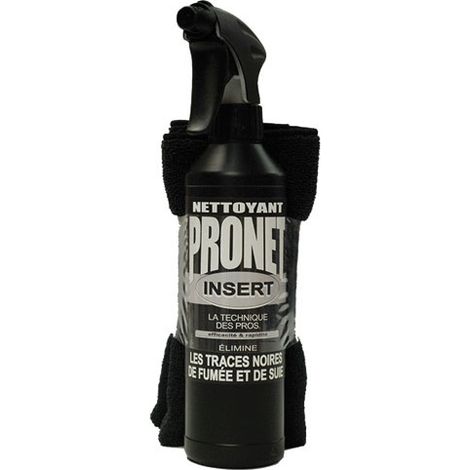 PRONET - Nettoyant vitre insert avec microfibre 500 ml
