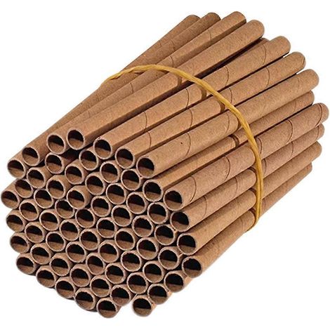 Set mit 50 Bienenhaus-Niströhren für Haus und Garten – Geschenk für Imker