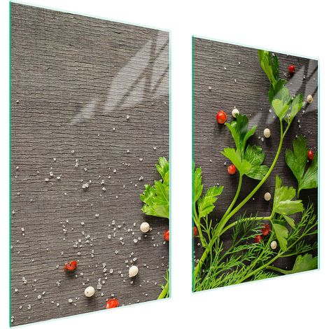 PIASTRA PROTETTIVA IN VETRO PER CUCINA 65x52 PEPPER (1/5)