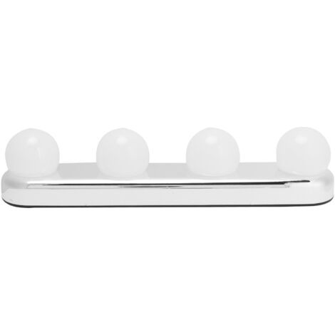 QORVA-4LED coiffeuse lumière maquillage applique Kit ampoules miroir lumière pour salon salle de bain