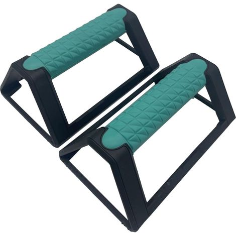Push-up-plank, PP-rubber, 19 x 11 x 7 cm, antislip push-up-handgreep, multifunctioneel fitnesssysteem, trainingsapparatuur voor thuis voor de kracht van het bovenlichaam, borst (1/5)