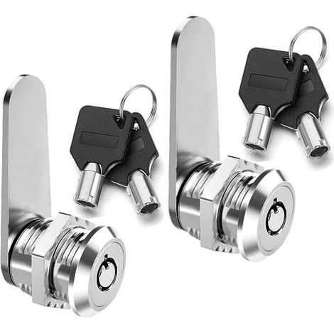 Tubular Metal Thread Mailbox Lock, Door Drawer Cabinet Mailbox Locks, Metal Thread Locks(30mm) (1/5)