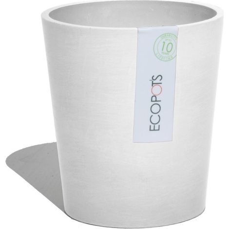 Ecopots Morinda Orchid 14 Blumentopf - L 14 cm x H 15 cm - Innen- und Außenbereich