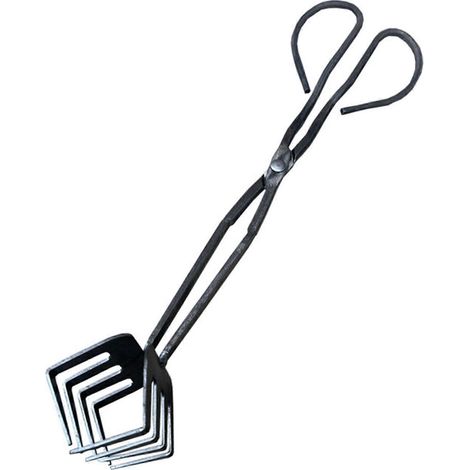 Pince multifonction pour cheminée idéale pour manipuler facilement le charbon de bois et le bois dans divers environnements - Multicolore (1/5)