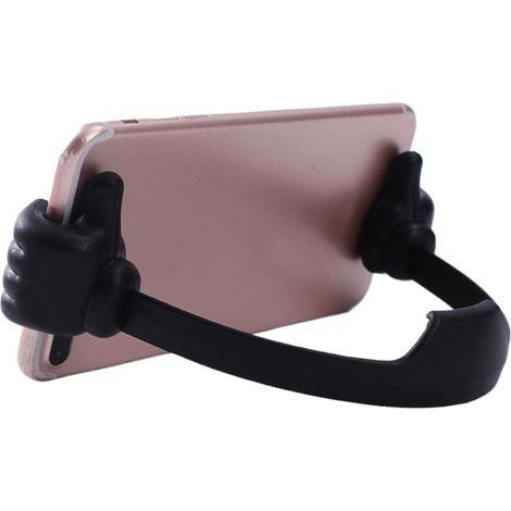 Support pour téléphone portable, tablette, écran d'ordinateur, support de téléphone portable – Support ergonomique tendance pour smartphone, gadgets amusants pour la maison et le salon