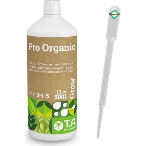 T.A. Pro Organic Grow 5 Liter Organischer Wachstumsdünger Bio Dünger Pflanzenpflege (1/4)
