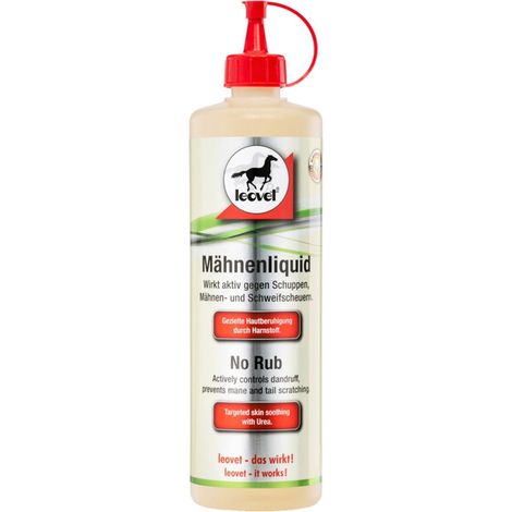 No Rub lozione per criniera Leovet contro forfora e prurito per code sfibrate 500 ml