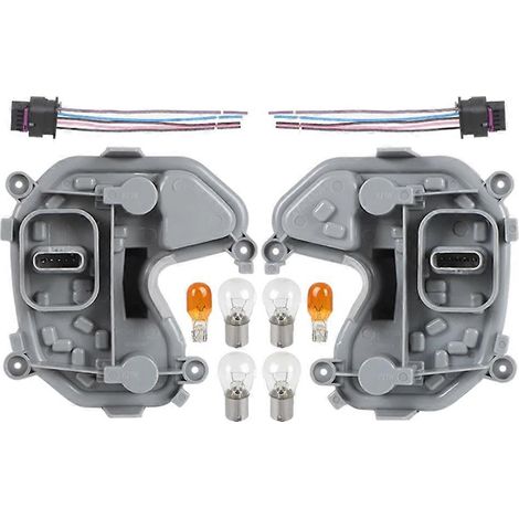 par de bombillas y enchufes para soporte de luz trasera 68270837AA 68270892AA para Jeep Renegade 2015-2023, base de placa de circuito de luz trasera. (1/4)