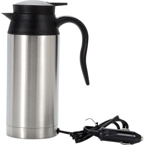 12V/24V Edelstahl-Reisewasserkocher fürs Auto