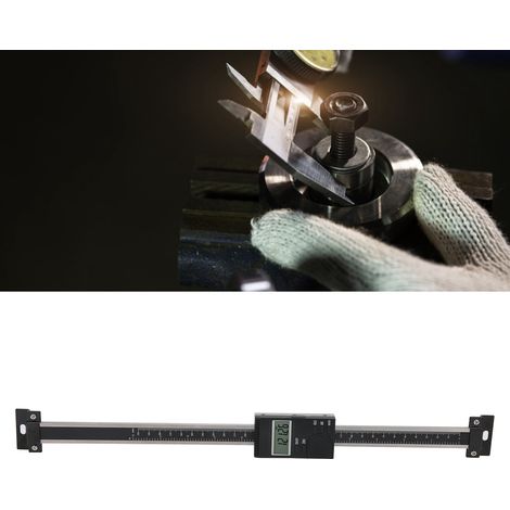 Règle numérique verticale pour pieds à coulisse de machines-outils, 0-300 mm (1/5)