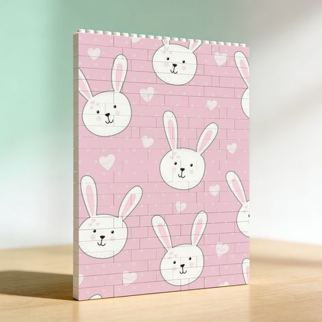 Cadre artistique de construction en briques pour adultes, cadeau romantique d’anniversaire (1/5)