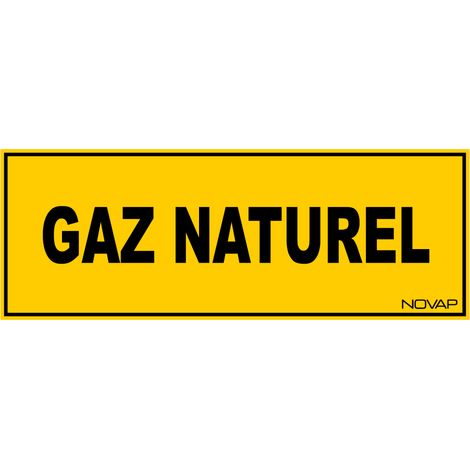 Panneau Gaz naturel - Rigide 330x120mm - 4035048