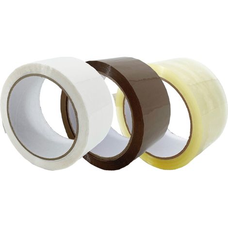 IMBALLAGGI 2000 - Nastro Adesivo 50X66 Mt Avana 12 Pezzi